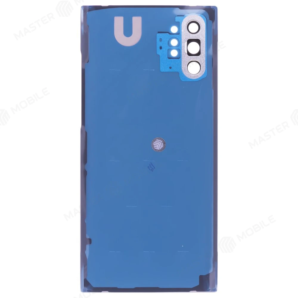 Задняя крышка для Samsung N975 Galaxy Note 10+ / N976 Galaxy Note 10+ 5G (черный) (в сборе со стеклом камеры) фото №2