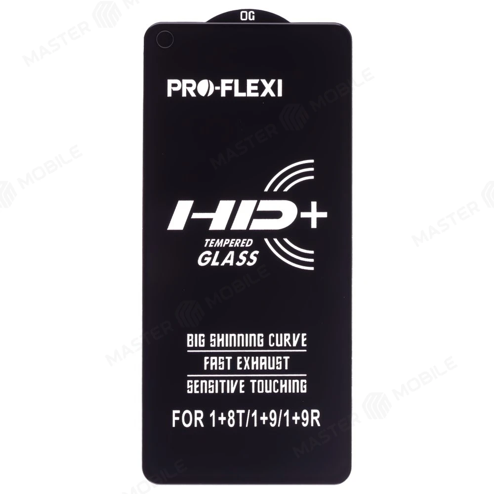 Защитное стекло OG Glass (3 в 1) для OnePlus 8T / 8T+ 5G (черный) 