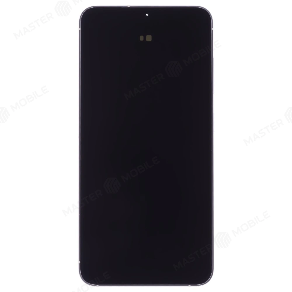 Дисплей для Samsung S921 Galaxy S24 + тачскрин (серый) (в рамке) (ORIG100) (возможен дефект ЛКП)