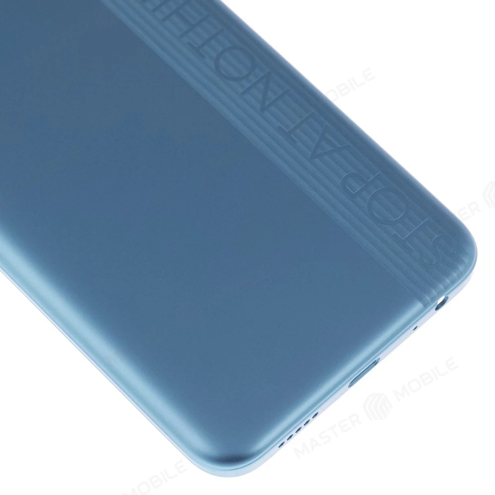 Задняя крышка для Tecno Spark 8C (KG5N) (бирюзовый) (в сборе со стеклом камеры) фото №4