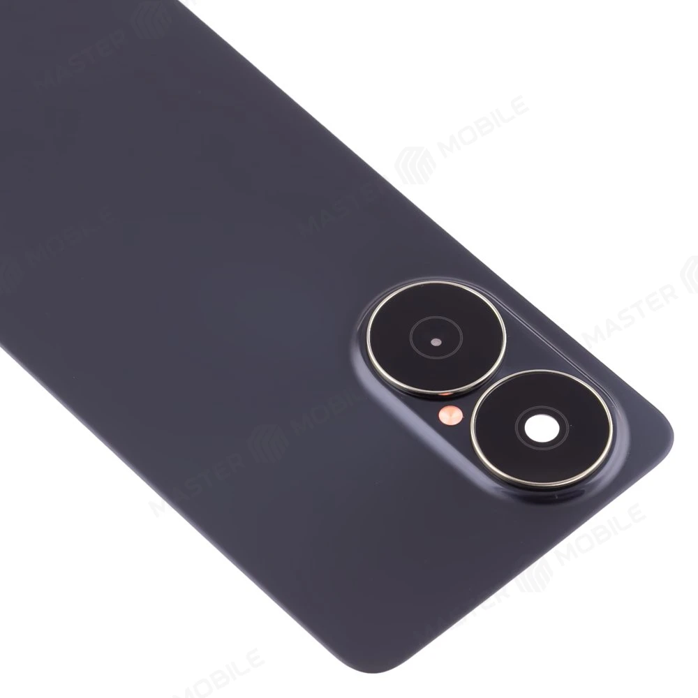Задняя крышка для Huawei Nova Y73 (MGA-LX3) (черный) (в сборе со стеклом камеры) фото №3