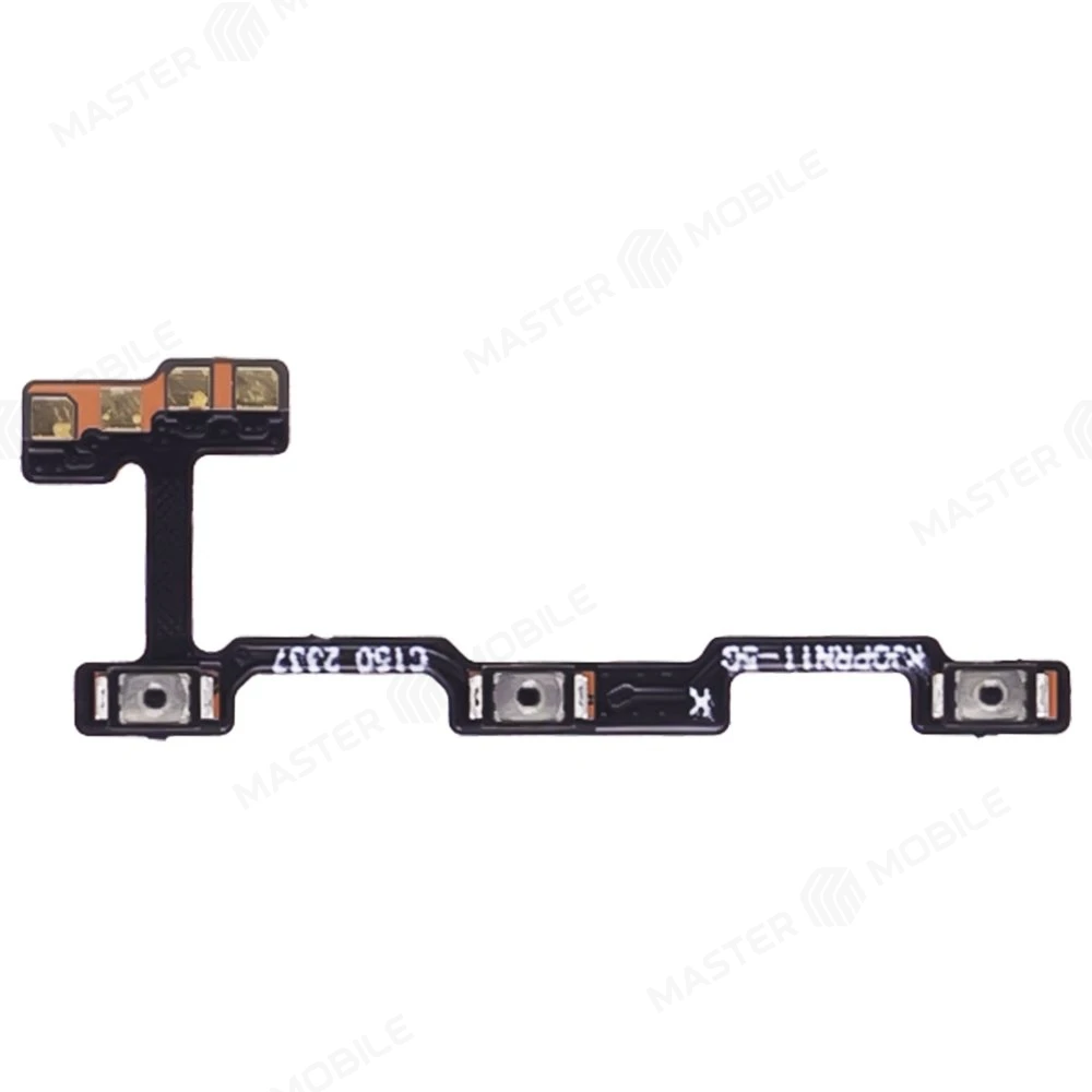 Шлейф для OPPO Reno 11 5G (CPH2599) с комп. (на кнопку включения и кнопки громкости) фото №1