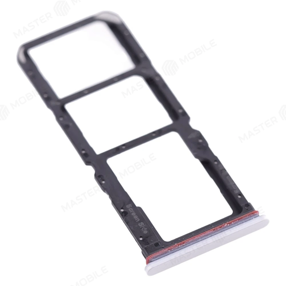 Держатель сим-карты для Tecno Spark 10 Pro (KI7) (белый) фото №3