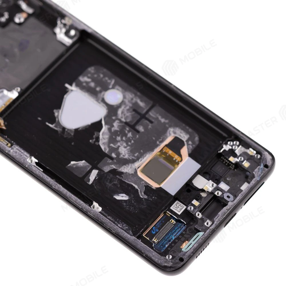 Дисплей для Samsung G996 Galaxy S21+ + тачскрин (черный) (в рамке) (ORIG100) (возможен дефект ЛКП) фото №4