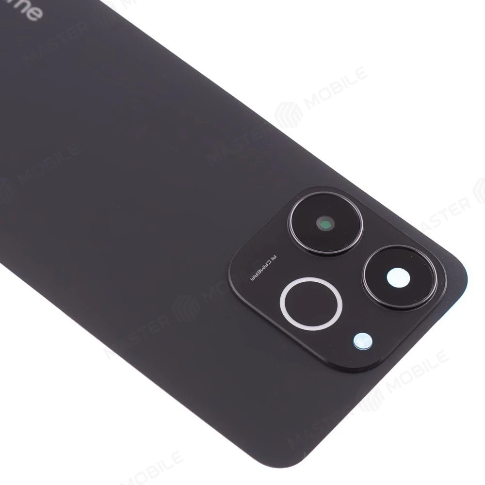 Задняя крышка для Realme Note 70 (RMX5313) (черный) (в сборе со стеклом камеры) (ORIG100) фото №3