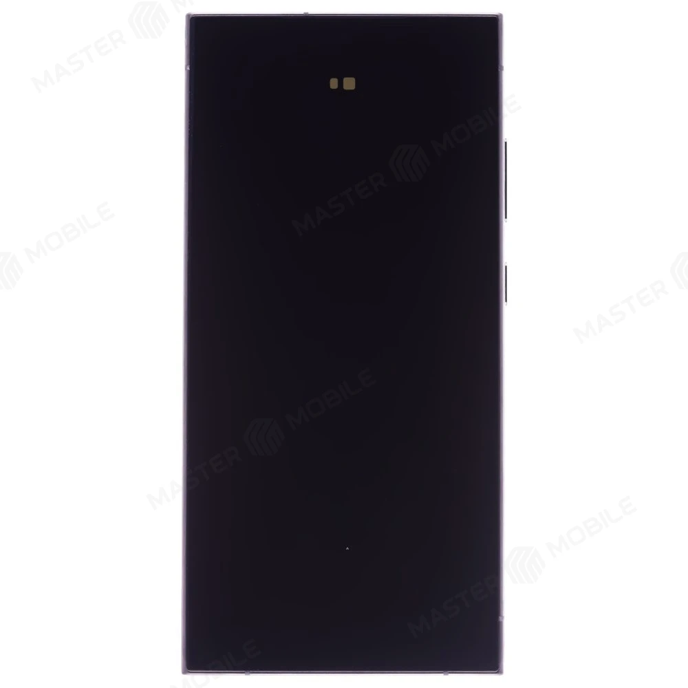 Дисплей для Samsung S928 Galaxy S24 Ultra + тачскрин (в рамке) (титановый черный) (ORIG100) (возможен дефект ЛКП)