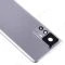 Задняя крышка для Xiaomi 12T Pro (22081212UG) (серебристый) (в сборе со стеклом камеры) (ORIG100) фото №3