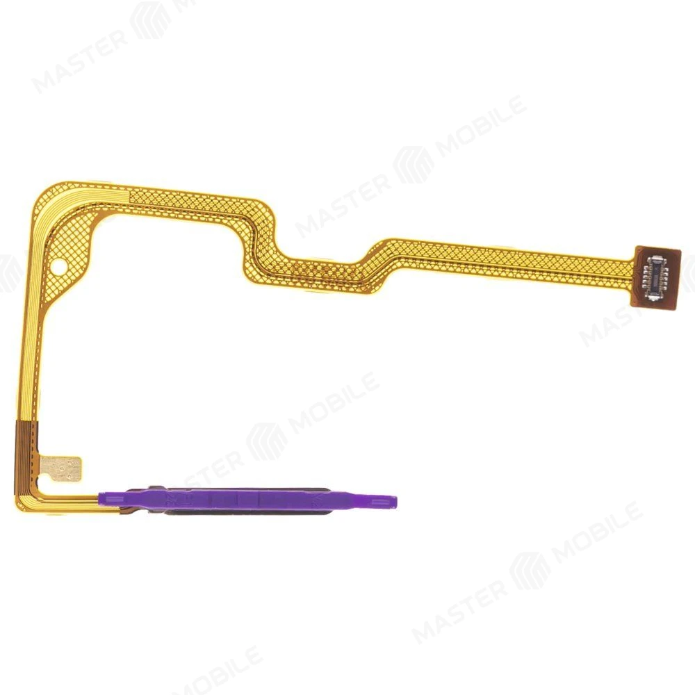 Шлейф для Huawei Honor X6c (NIC-LX1) с комп. + сканер отпечатка пальца (черный) фото №2