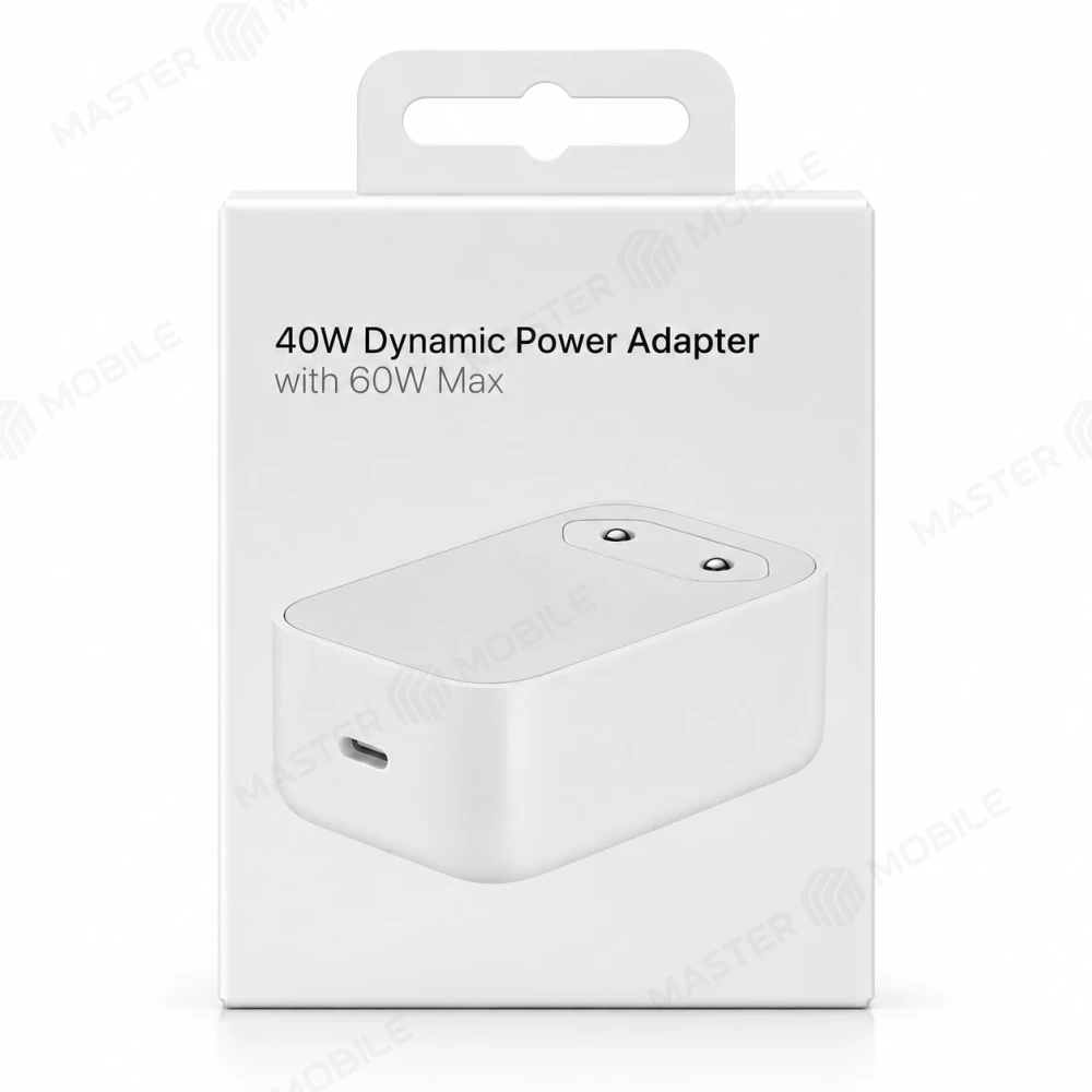 Адаптер питания Apple Dynamic Power мощностью 40–60 Вт (USB-C) (EU) (ORIG100)