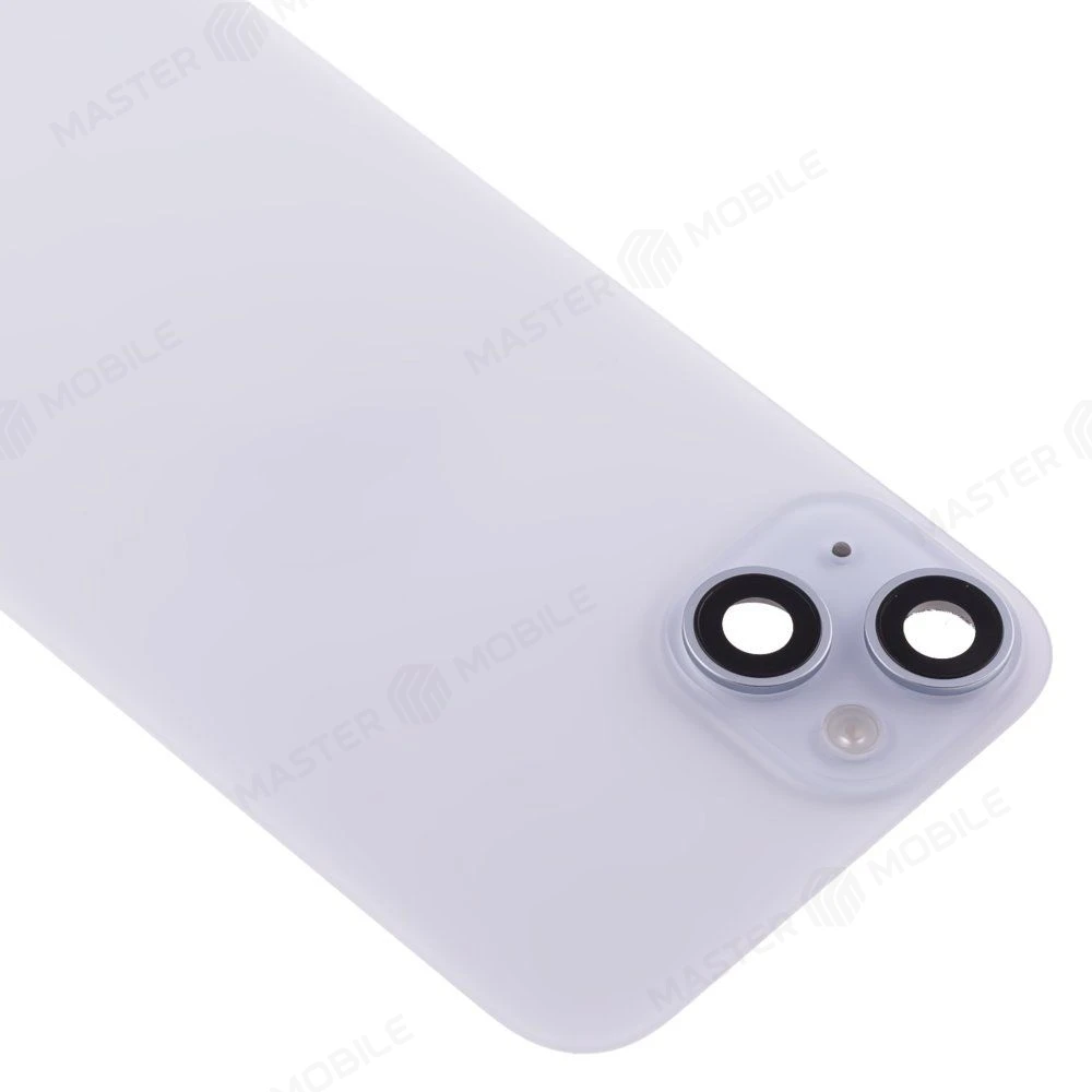 Задняя крышка для Apple iPhone 15 Plus (голубой) (в сборе) (ORIG100) (Снятый) (возможен дефект ЛКП) фото №3