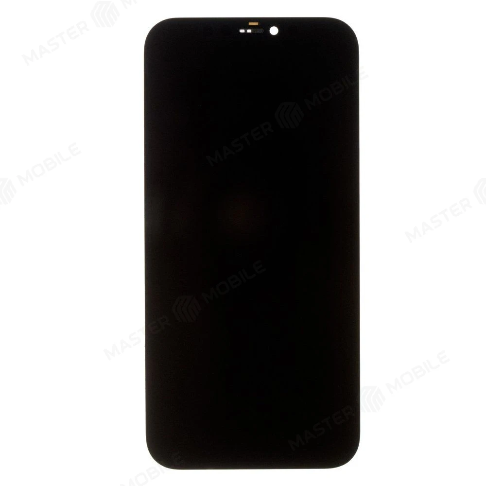 Дисплей для Apple iPhone 12 / iPhone 12 Pro + тачскрин (черный) (F5ENERGY) (Ultra Soft Oled) (площадка под IC) фото №1