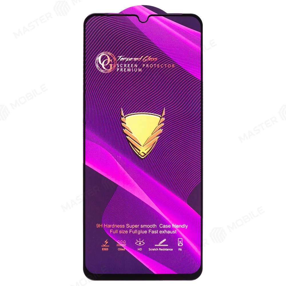 Защитное стекло OG Glass (3 в 1) для Samsung A055 Galaxy A05 (черный) фото №1