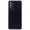 Задняя крышка для Samsung A525 Galaxy A52 / A526 Galaxy A52 5G / A528 Galaxy A52s (черный) (в сборе со стеклом камеры) фото №1