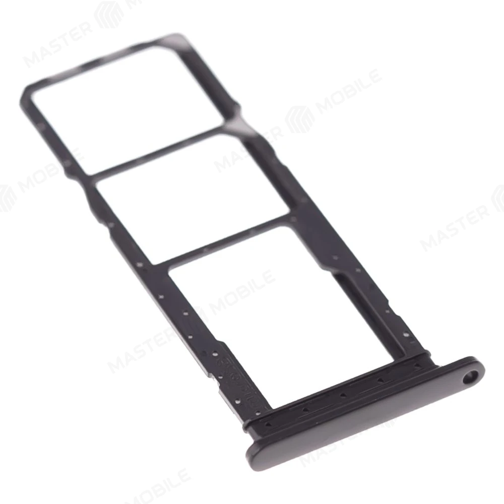 Держатель сим-карты для Samsung A057 Galaxy A05s (черный) фото №3