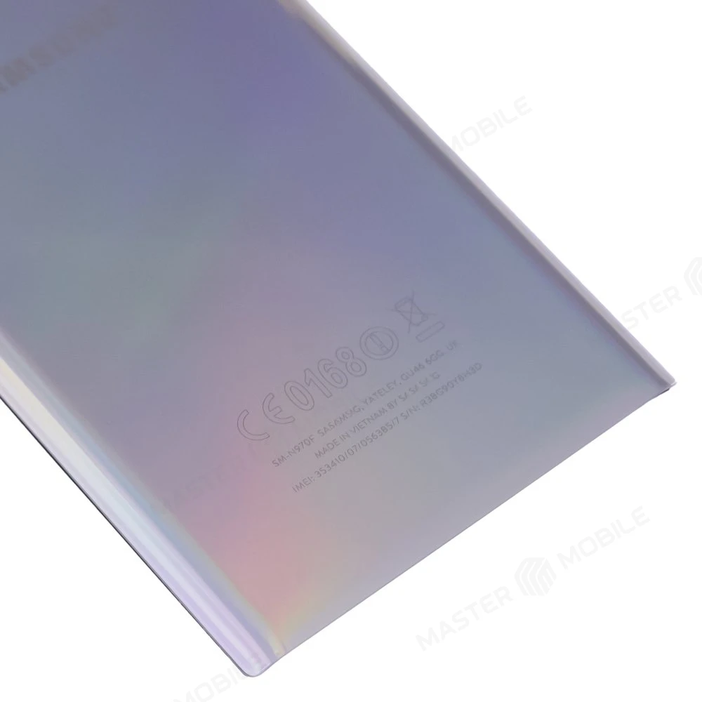 Задняя крышка для Samsung N970 Galaxy Note 10 (перламутровый) фото №4