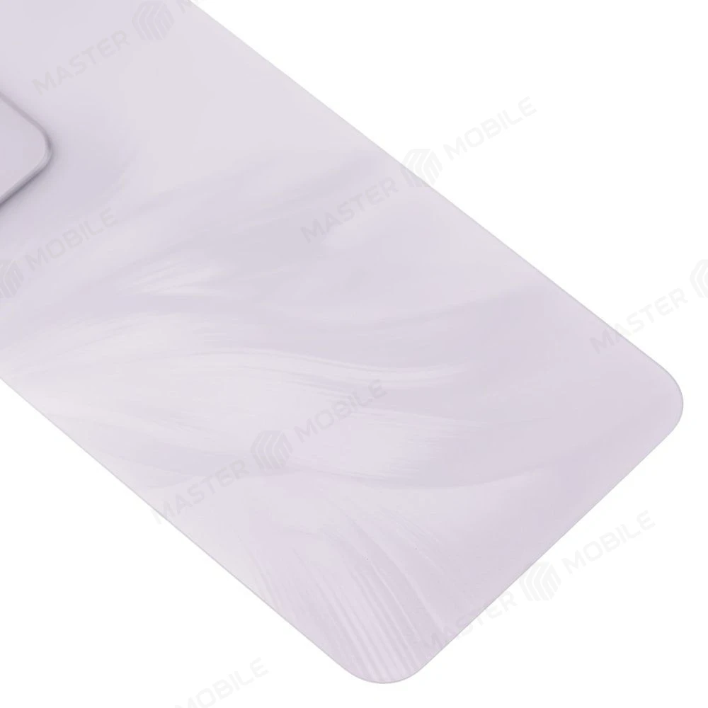 Задняя крышка для Realme C71 (RMX5303) (белый) (в сборе со стеклом камеры)  фото №4