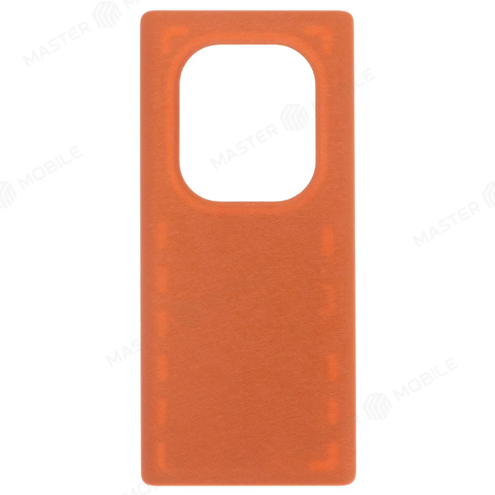 Задняя крышка для Tecno Phantom X2 5G (AD8) / Phantom X2 Pro (AD9) (оранжевый) фото №1