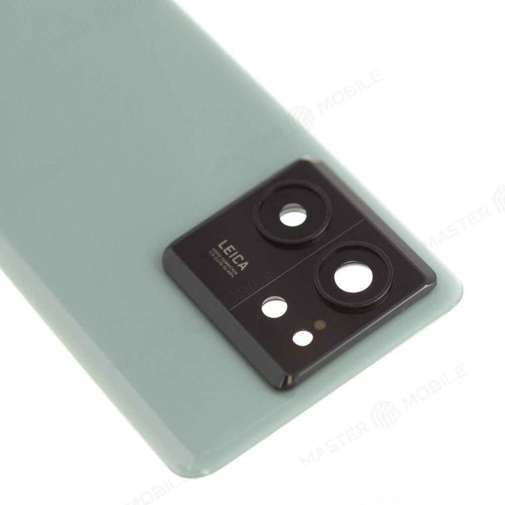 Задняя крышка для Xiaomi 13T (2306EPN60G) (зеленый) (в сборе со стеклом камеры) (ORIG100)  фото №3