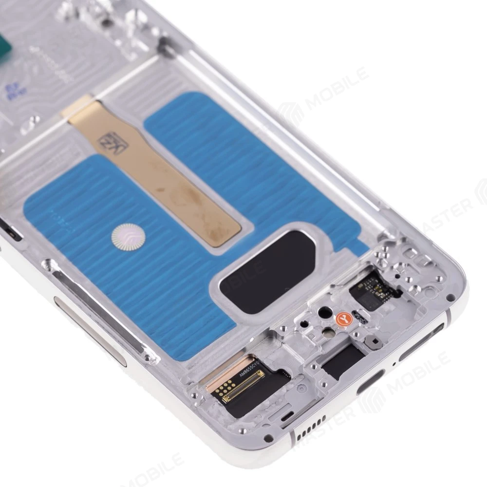 Дисплей для Samsung S906 Galaxy S22+ + тачскрин (серебристый) (в рамке) (OLED) (Full Size) фото №4