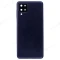 Задняя крышка для Samsung M127 Galaxy M12 (черный) (в сборе со стеклом камеры) фото №1