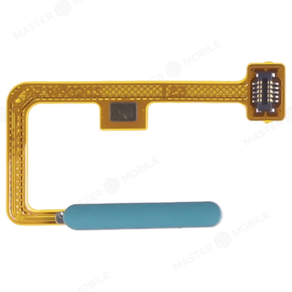 Шлейф для Xiaomi Mi 11 Lite (M2101K9AG) / 11 Lite 5G NE (2109119DG) с комп. + сканер отпечатка пальца (кнопка включения) (зеленый)