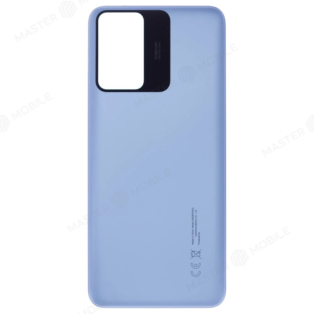 Задняя крышка для Xiaomi Redmi Note 12S (23030RAC7Y) (голубой)