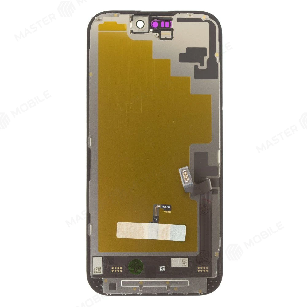 Дисплей для Apple iPhone 16 + тачскрин (черный) (F5ENERGY) (Ultra Soft Oled) (площадка под IC)  фото №2