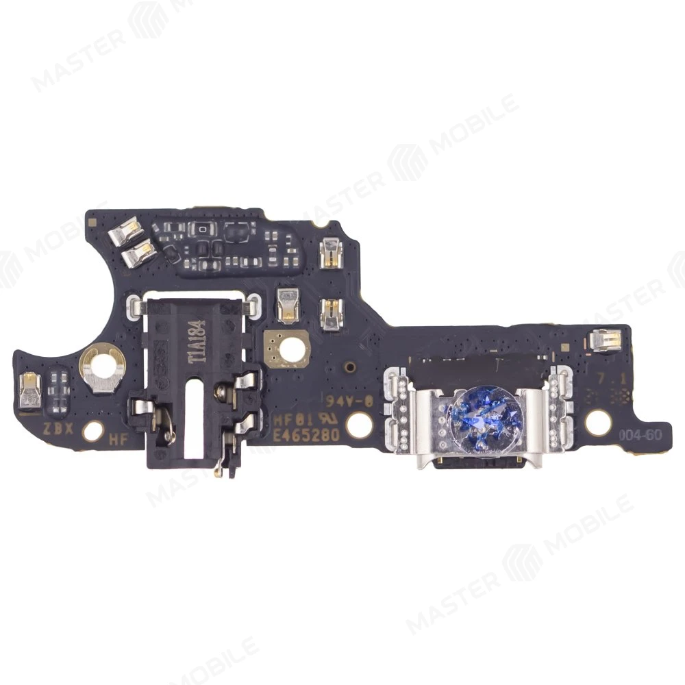 Нижняя плата для Realme C25 (RMX3191) / C25S (RMX3195) / Narzo 50A (RMX3430) с комп. + разъем зарядки + микрофон (ORIG100) фото №2