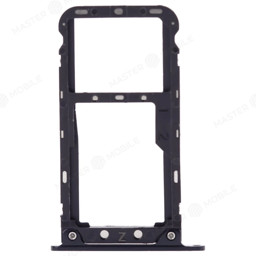 Держатель сим-карты для Xiaomi Redmi 5 Plus (MEG7) (черный)  фото №1