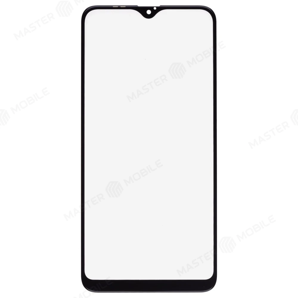 Стекло модуля для Samsung A105 Galaxy A10 / M105 Galaxy M10 + OCA (черный) (Premium)