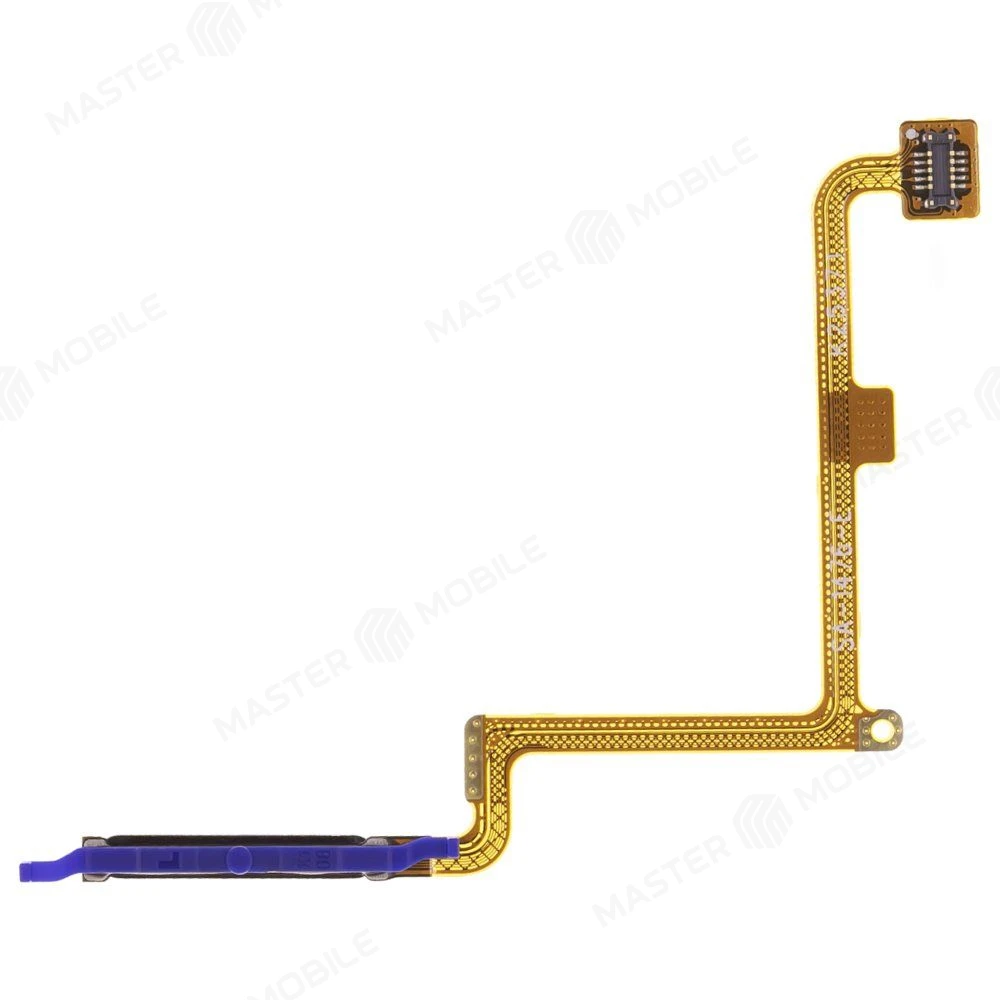 Шлейф для Xiaomi Poco M7 4G (25062PC34G) с комп. + сканер отпечатка пальца (зеленый) фото №2