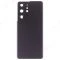 Задняя крышка для Samsung G998 Galaxy S21 Ultra (черный) (в сборе со стеклом камеры) (ORIG100) фото №1
