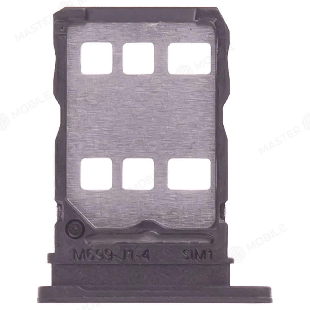 Держатель сим-карты для Huawei Nova Y90 (CTR-LX1) (черный) фото №1