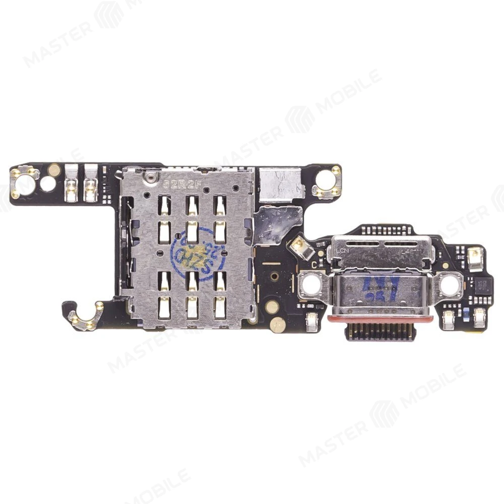 Нижняя плата для Huawei Pura 70 Pro (HBN-LX9) / Pura 70 Ultra (HBP-LX9) с комп. + разъем зарядки + микрофон + разъем SIM (ORIG100) фото №2