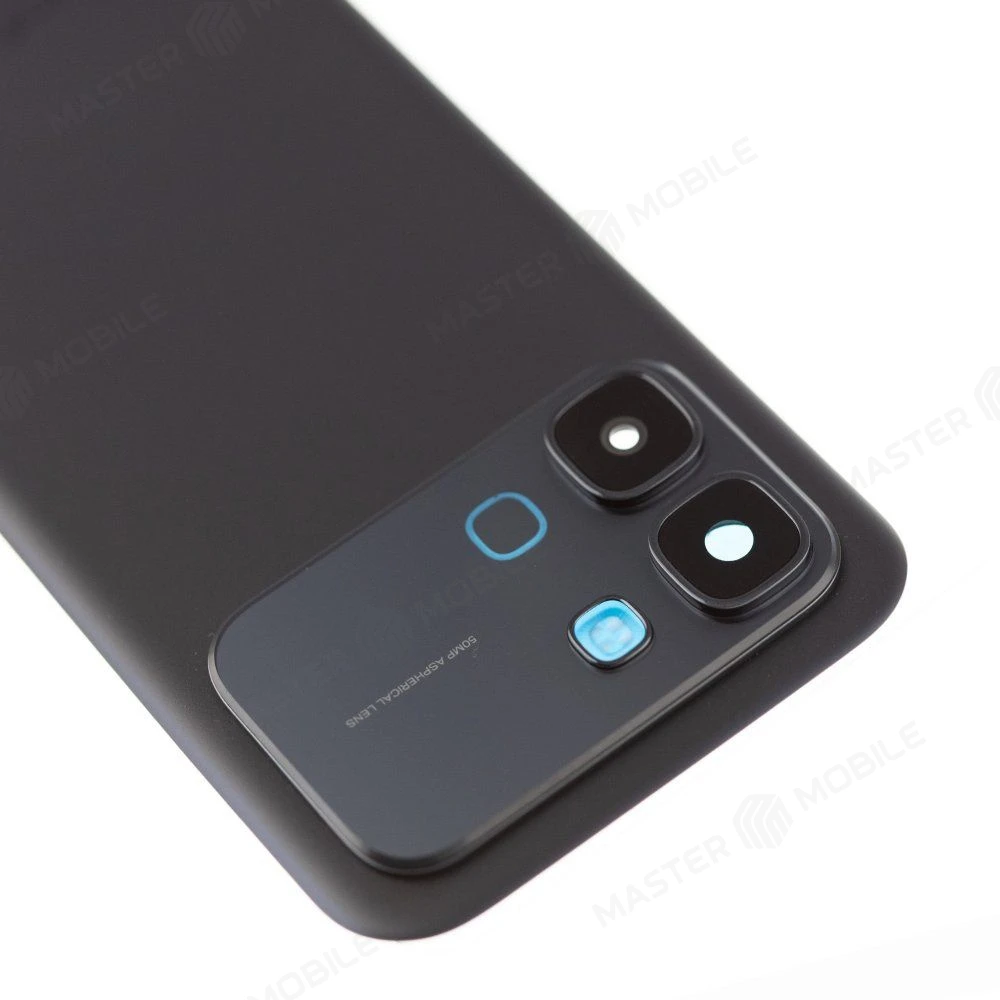 Задняя крышка для Infinix Note Edge (X6887) (черный) (в сборе со стеклом камеры) фото №3
