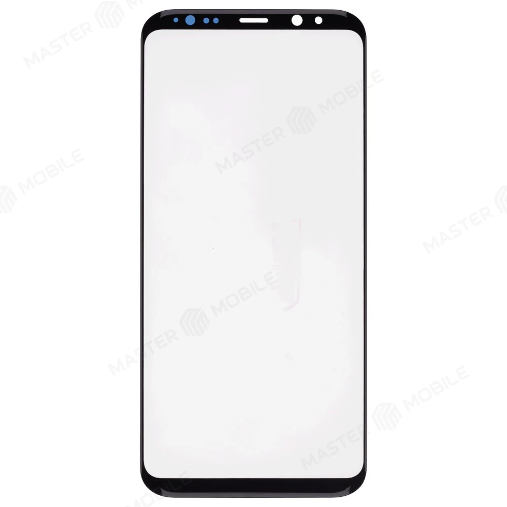 Стекло модуля для Samsung G955 Galaxy S8+ + OCA (черный) (Musttby) фото №1