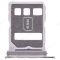 Держатель сим-карты для Huawei P60 (LNA-LX9) / P60 Pro (MNA-LX9) (серебристый) фото №2