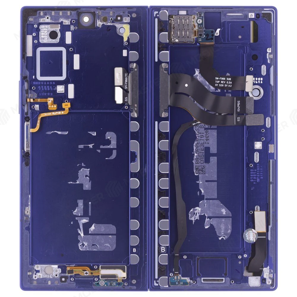 Дисплей для Samsung F966 Galaxy Z Fold 7 + тачскрин (внутренний) (синий) (в рамке) (ORIG100) (возможен дефект ЛКП) фото №2