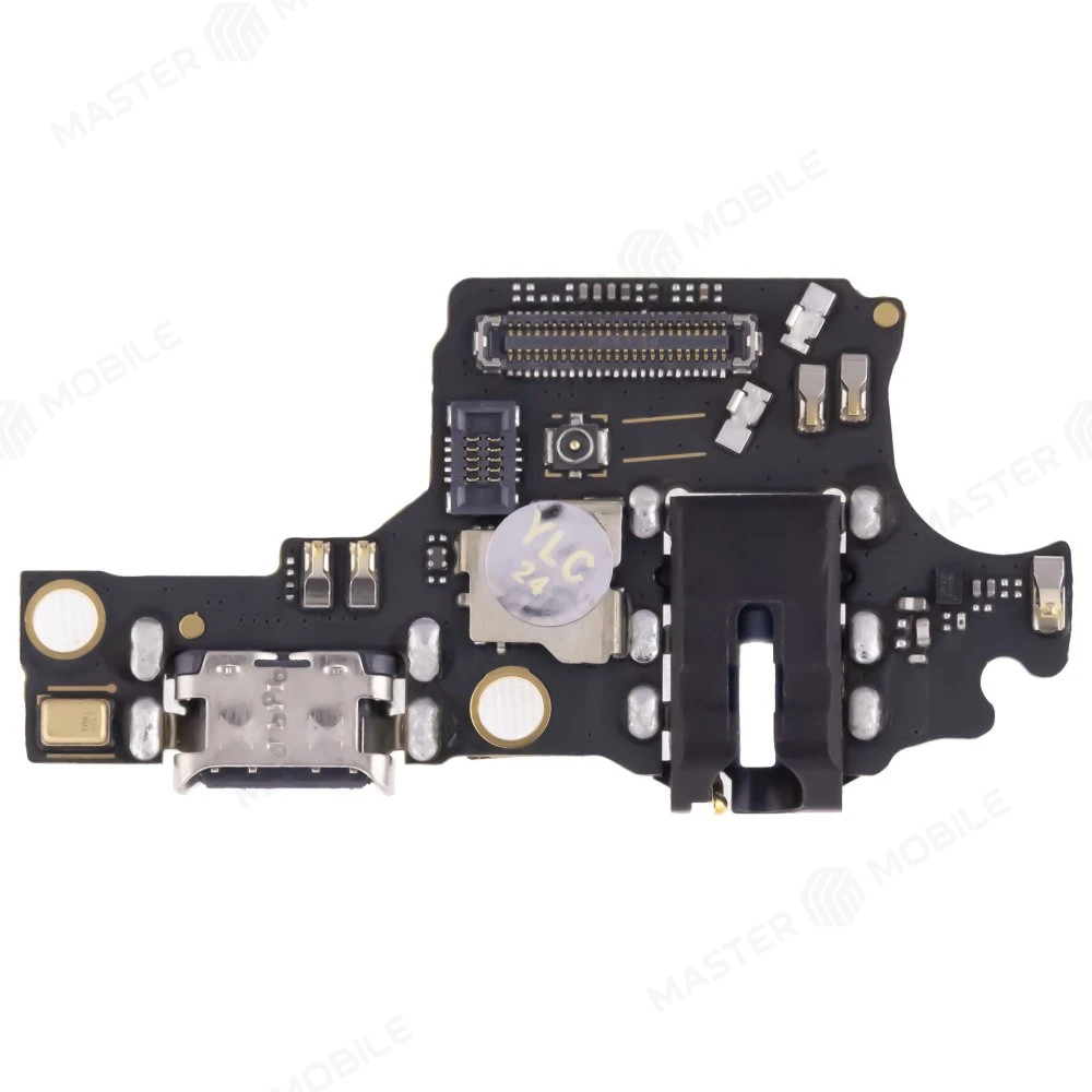 Нижняя плата для Huawei Honor 10 (COL-L29) с комп. + разъем зарядки + разъем гарнитуры + микрофон (ORIG100) фото №1