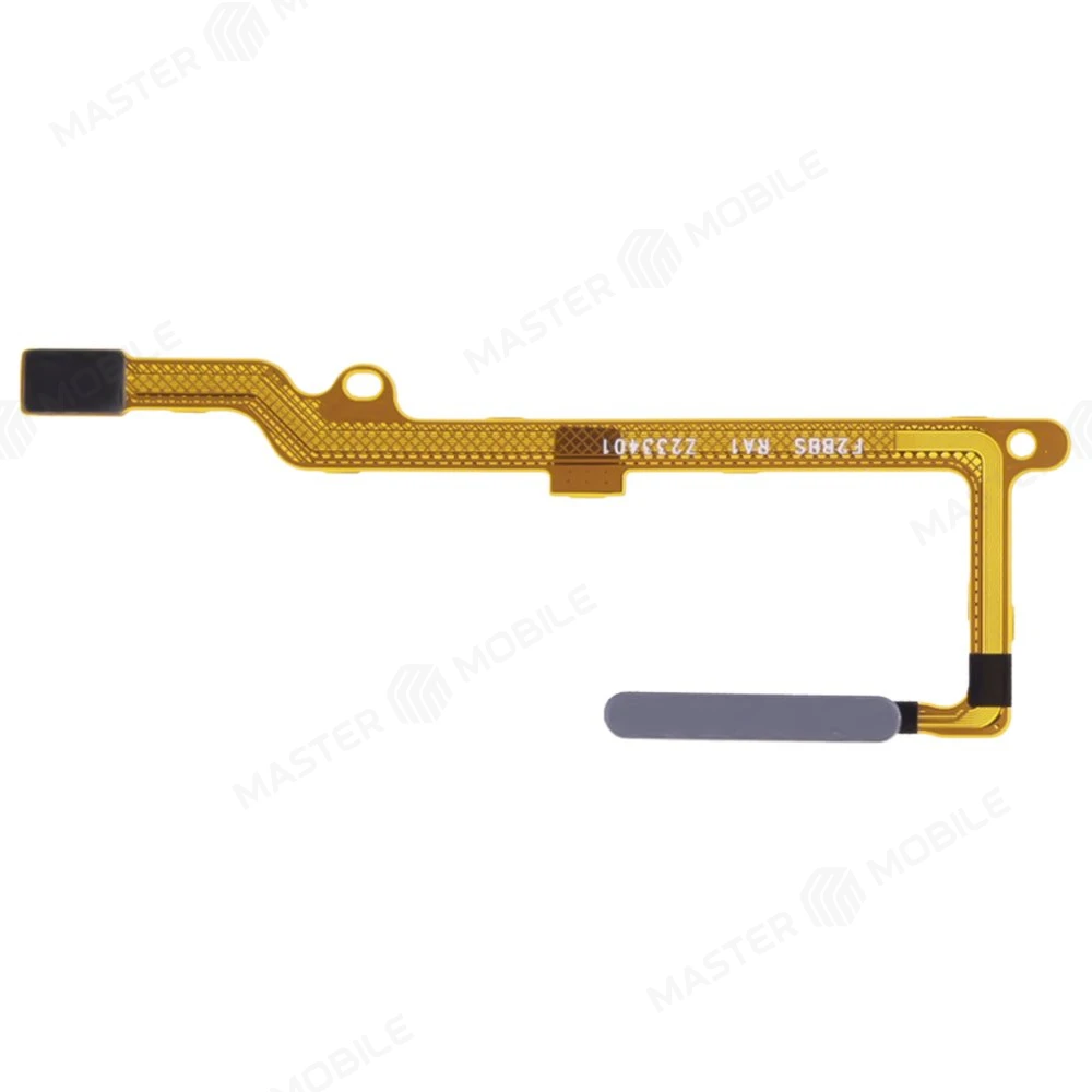 Шлейф для Huawei Nova 10 SE (BNE-LX1) с комп. + сканер отпечатка пальца (кнопка включения) (серебристый)  фото №1