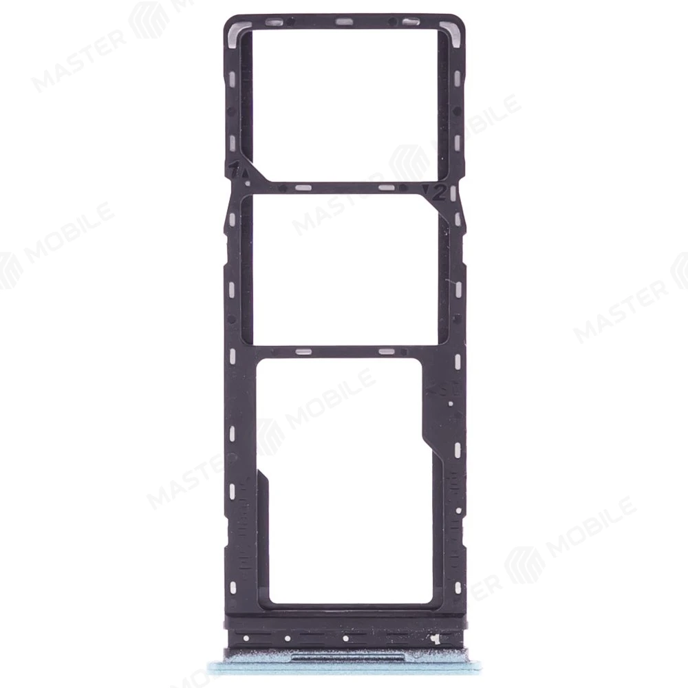 Держатель сим-карты для Tecno Spark 8C (KG5N) (бирюзовый) фото №1