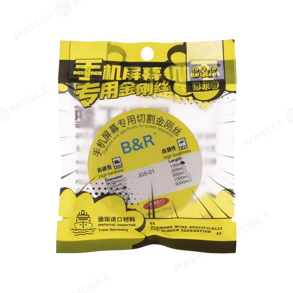 Струна для разборки сенсорных модулей Line Wire Gold (0.4 мм x 100 м) фото №4