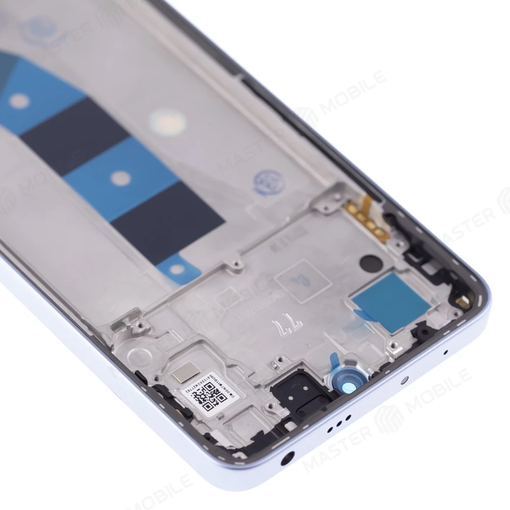 Дисплей для Xiaomi Redmi Note 13 4G (23124RA7EO) + тачскрин (голубой) (в рамке) (ORIG100) (SP) фото №4