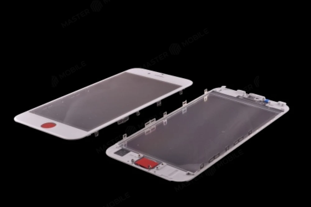 Стекло модуля для Apple iPhone 6s (белый) 