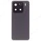 Задняя крышка для Xiaomi 15 (24129PN74G) (черный) (в сборе со стеклом камеры) (ORIG100)  фото №1