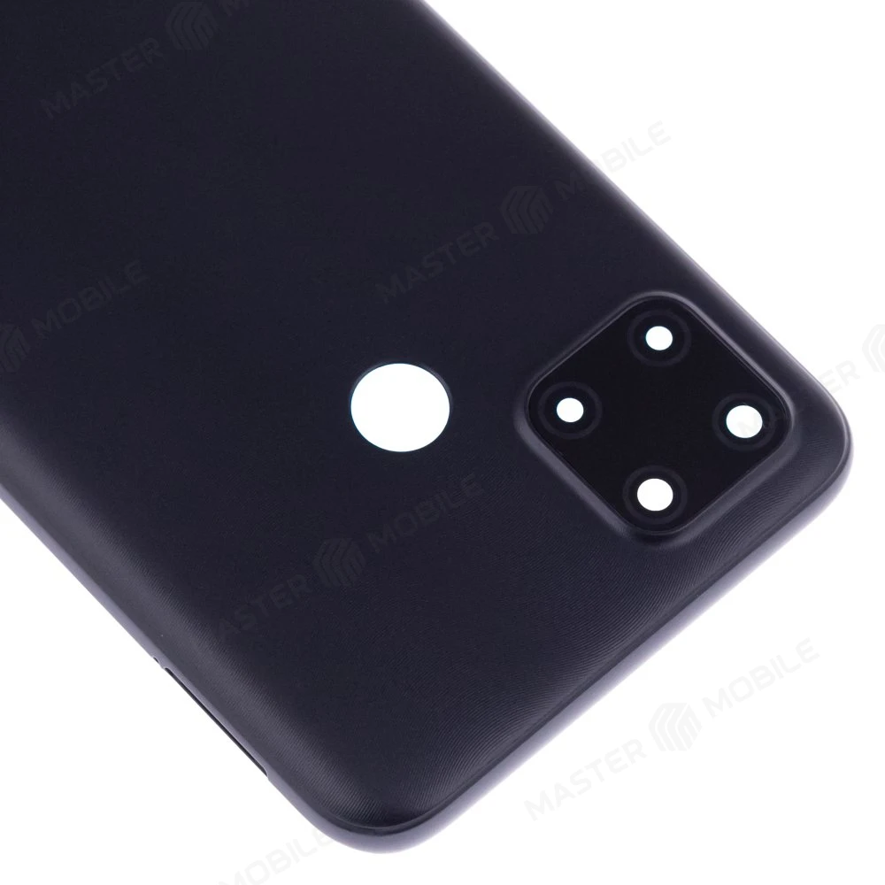 Задняя крышка для Realme C21Y (RMX3261/RMX3263) (черный) (в сборе со стеклом камеры) фото №3