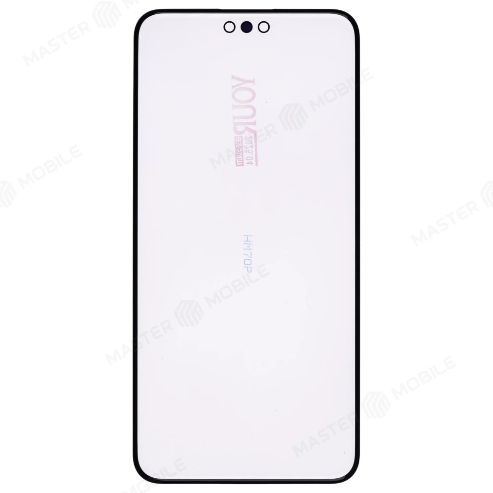 Стекло модуля для Huawei Mate 70 Pro (PLR-L29) + OCA (черный) (Musttby) (Premium) фото №1