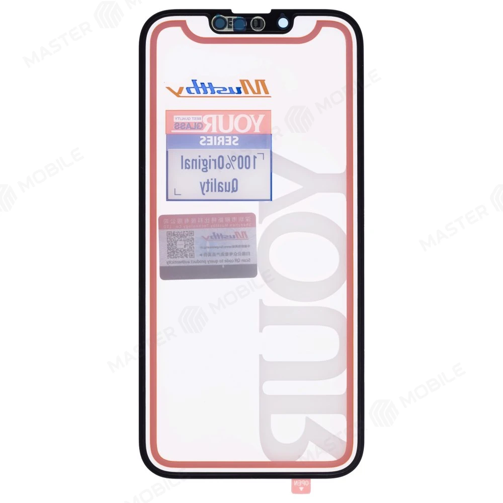 Стекло модуля для Apple iPhone 16E + OCA (Musttby) (Premium) фото №2