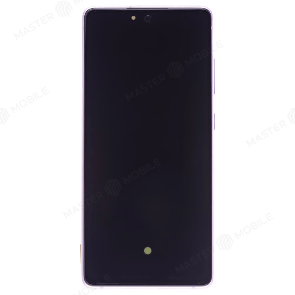 Дисплей для Samsung G780 Galaxy S20 FE + тачскрин (фиолетовый) (в рамке) (ORIG100) (возможен дефект ЛКП) фото №1