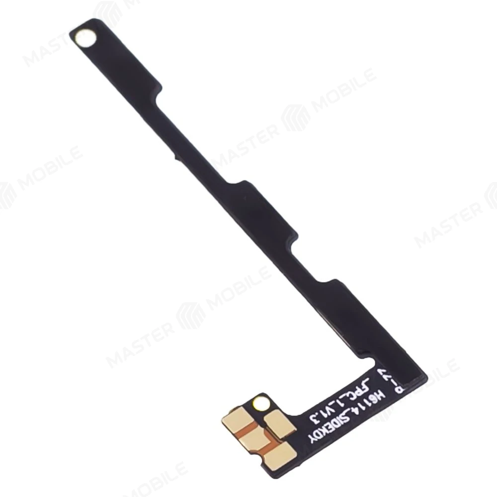 Шлейф для Tecno Spark 6 GO (KE5) / Spark GO 2020 с комп. (на кнопку включения и кнопки громкости)  фото №3